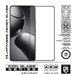 Скло захисне Armorstandart Icon Xiaomi 14T / 14T Pro Black (ARM79327) - мініатюра 2