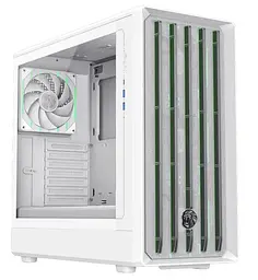 Корпус GameMax Claw 460 Tempered Glass без БЖ White (CLAW 460 WH) - мініатюра 1