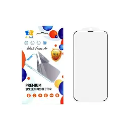 Скло захисне Drobak Apple iPhone 16e Black Frame A+ (383876)