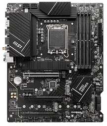 Материнська плата LGA1700, MSI PRO Z790-P WIFI, Z790, 4xDDR5, Int.Video(CPU), 6xSATA3, 4xM.2, 1xPCI-E 16x 5.0, 1xPCI-E 16x 4.0, 1xPCI-E 16x 3.0, 1xPCI-E 1x 3.0, ALC897, I225V, WiFi 6, Bluetooth 5.2, 9xUSB3.2/8xUSB2.0, HDMI/DP, ATX - мініатюра 2