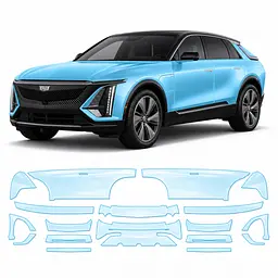 Антигравійна захисна бронеплівка за лекалами для Cadillac Lyriq EV 2022- повний кузов