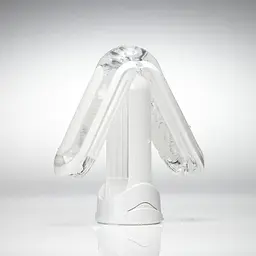 Мастурбатор Tenga Flip Zero Gravity розкладний, 18х5 см (білий) - мініатюра 4