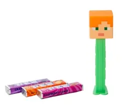 Диспенсер з цукерками Pez Minecraft Alex 17г - мініатюра 4