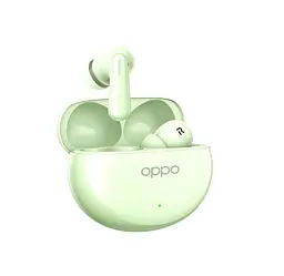 Навушники бездротові OPPO Enco Air 4, Light зелений, bloetooth 5.4, мікрофон, динамік 12.4 мм, активне шумозаглушення,