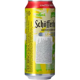 Cумiш пива з соком Schofferhofer пшеничне лимон 0.5 л - мініатюра 2