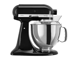 Кухонна машина KitchenAid Artisan 5KSM175PSEOB з відкидним блоком 4.8 л чорна