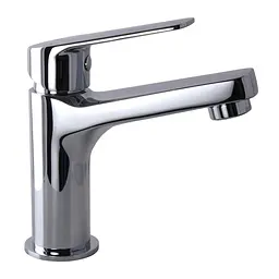 Змішувач для умивальника Topaz Capri TCA-15207-H44 картридж D25, H=140 шланги 45см Хром - мініатюра 4