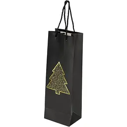 Пакет Новорічний паперовий Ялинка 2639 Різнокольоровий shop (8924485199849)