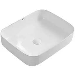 Умивальник накладний Mixxus Premium Diverse-0110 500x390x130 мм MP6516, Білий