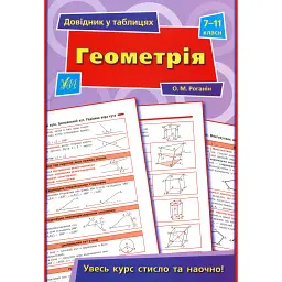 Довідник у таблицях. Геометрія. 7–11 класи - Олександр Роганін
