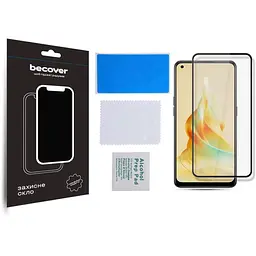 Захисне скло BeCover для Oppo Reno8 T Black (709771) - мініатюра 2