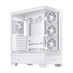 Корпус для ПК ASUS A31 Plus Tempered Glass White (90DC00R3-B19000) - мініатюра 5