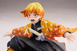 Фігурка ANIPLEX Demon Slayer Zenitsu Agatsuma Клинок що розсікає демонів Зіницю Агацума 18 см A DS ZA 18 - мініатюра 3