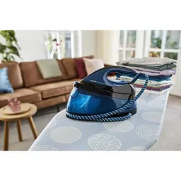Праска-парогенератор Philips PerfectCare Compact 2400 Вт синій (GC7846/80) - мініатюра 10