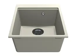 Кухонна мийка Miraggio LAGOON 420 jasmine (0002219) Граніт, Під стільницю/Врізна, Жасмин - мініатюра 4
