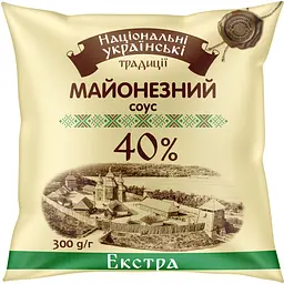 Майонезний соус Національні українські традиції Екстра 30% 300 г
