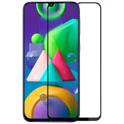 Скло захисне PowerPlant Full screen Samsung Galaxy M21 2020 (M215F) (GL608690)