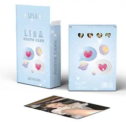 Ломо Картки Lomo Card China Blackpink Lisa Ліса Блекпінк голографічні СС C BP 11 - мініатюра 2
