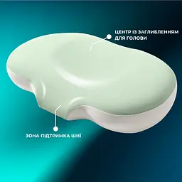 Подушка Ideia CloudTherapy ортопедична з ефектом пам'яті 65х40х10 см (8-35858*001) - мініатюра 3