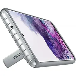 Чохол оригінальний Samsung для Galaxy S20 Plus Official Protective Rugged Standing Cover Silver - мініатюра 10