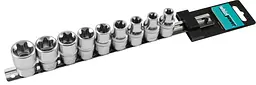 Набір головок зі вставкою Whirlpower 1/2" 10-24 мм (9 шт)