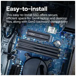 Накопичувач SSD M.2 2280 1TB P310 with heatsink Micron (CT1000P310SSD5) - мініатюра 5