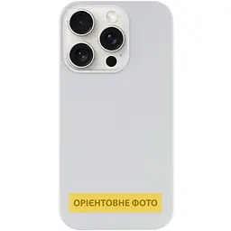 Чохол Silk (AA) NO LOGO with Magnetic Fit для Apple iPhone 17 (6.3") Білий / White