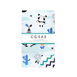 Підковдра полуторна Cosas Indi Panda 155х215см (Panda-Indi_zigzag_155q) - мініатюра 3