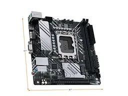 Материнська плата ASUS PRIME H610I-PLUS D4-CSM (PRIME H610I-PLUS D4-CSM) (Socket 1700, Intel H610, Mini-ITX) - мініатюра 5