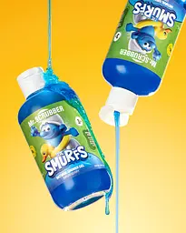 Натуральний дитячий гель для душу Mr.Scrubber The Smurfs Smurfberry - мініатюра 3