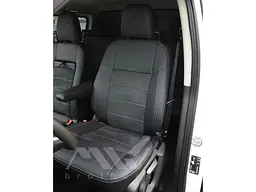 Авточохли модельні MW Brothers для Ford Transit Custom (1+2) c 2012-2023 Серія Leather Style - мініатюра 2
