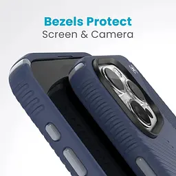 Оригінальний протиударний чохол Speck Presidio2 Grip MagSafe для Iphone 15 Pro Max (6.7") Coastal Blue 150575-3206 - мініатюра 5