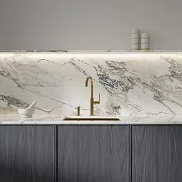 Змішувач для кухні Omnires Tula brushed brass (TL6050BSB) латунь - матовий - мініатюра 4