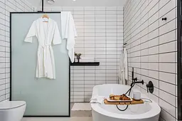 Халат готельний Ecotton XXL вафельний білий з поясом універсальний White 52-54 розмір унісекс (6970) - мініатюра 7