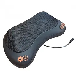 Масажна роликова подушка для дому та машини масажер для спини та шиї Massage pillow CHM-8028 - мініатюра 7