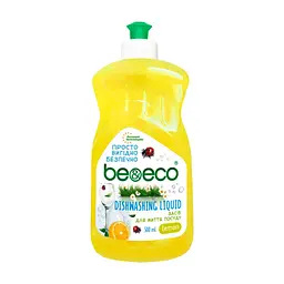 Засіб для ручного миття посуду Be&Eco Лимон 500 мл (4820168433429)