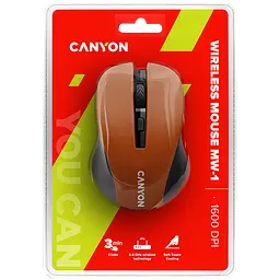 Миша Canyon CNE-CMSW1O Помаранчевий - мініатюра 3