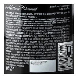 Вино ігристе Shabo Semi-Dry, 10,5-13,5%, 0,75 л (556532) - мініатюра 5