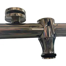 Двері в нішу Koer SR SD06-120x220-TR-01 прозоре скло Easy Clean 8 мм, хром KR5367, універсальні, прозорий, хром - мініатюра 9