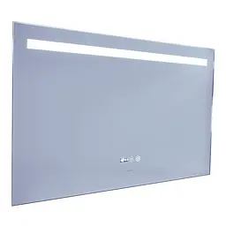 Дзеркало Mixxus Strong MR05-100x60 (годинник, LED-підсвічування, антизапотівання) MI6009 - мініатюра 3