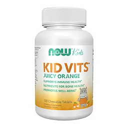 Дитячі мультивітаміни Kid Vits Juicy Orange - 120 tabs