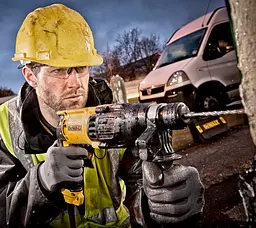 DeWALT Перфоратор DeWalt SDS-Plus 800Вт 2.8Дж 0-5540уд/хв 0-1500об/хв 3 режими кейс 3кг - мініатюра 6