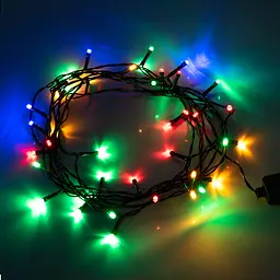 Електрогірлянда Yes! Fun нитка 40 LED статична 4 м різнокольорова (975048) - мініатюра 4