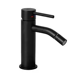 Змішувач для біде Paffoni Light без донного клапана black matt LIG131NO, Чорний матовий