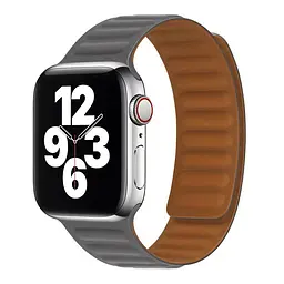 Магнітний ремінець Magnetic Soft Touch Apple Watch 41/Watch 40/Watch 38mm Gray (37190_3610691)