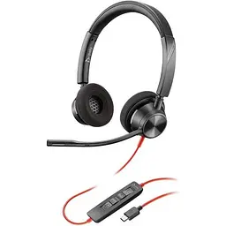 Гарнітура професійна спеціалізована Plantronics Blackwire С3320 USB-З підключення (213935-01)