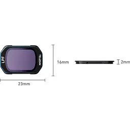 Фільтр світлового забруднення Telesin LPF для DJI Osmo Pocket 4/3 (S5-FLT-52-TDJ) [170359] - мініатюра 3