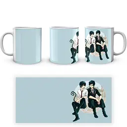 Кухоль GeekLand Blue Exorcist Синій Екзорцист Рін Юкіо BE 02.14 330 мл білий - мініатюра 4