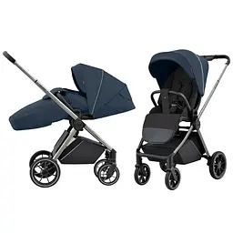 Прогулянкова коляска Carrello Ultra CRL-5525 Horizon Blue  реверсивний блок легка рама захист від сонця