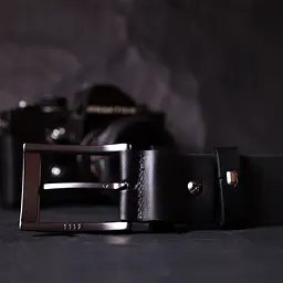 Шкіряний чоловічий ремінь GRANDE PELLE 3,4х120 см acs0026883 - мініатюра 8